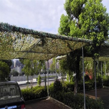 Садовая затеняющая сетка 3х4м в стиле милитари