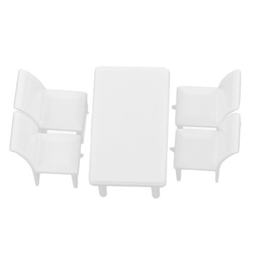 5 . Miniaturowy stół do jadalni W / model do