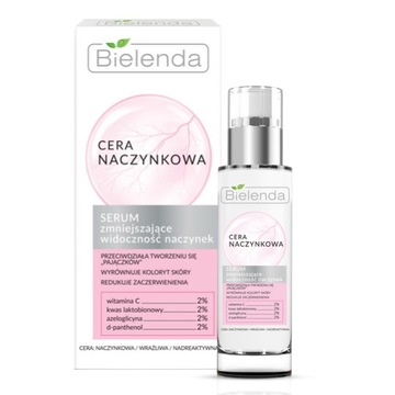 BIELENDA CERA NACZYNKOWA SERUM ZMNIEJSZAJĄCE NACZ.