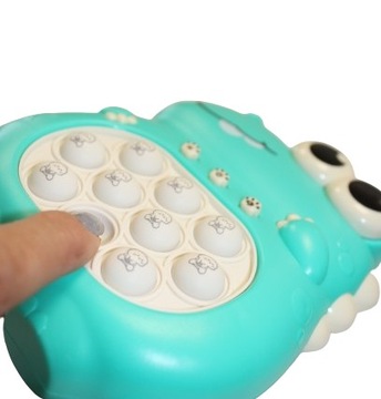 POPPIT ДИНОЗАВР ИГРА МУЗЫКА СВЕТОДИОДНАЯ АРКАДА 15 СМ E2305 EMAJ ОПТОМ