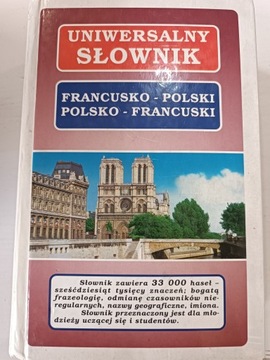 Uniwersalny słownik francusko-polski i polsko-francuski Adam Nowak