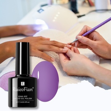 ГИБРИДНЫЙ ЛАК ДЛЯ НОГТЕЙ FAIRYTALE PURPLE Только с УФ-БЛЕСКОМU/L057