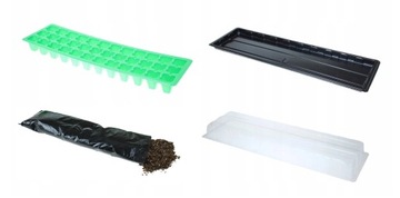 Мини-теплица Гербарий Саженцы БОЛЬШИЕ 52,5x16 см