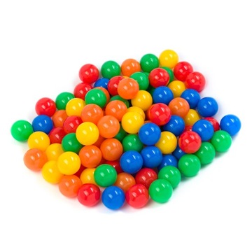 Шарики пластиковые шарики цвета 100 шт