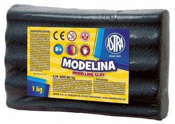 Modelina czarna Astra 1 kg