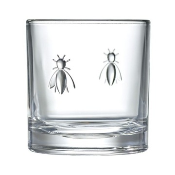 La Rochere PSZCZOŁA szklanka do whisky napojów szkło francuskie Abeille