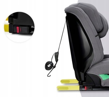 АВТОКРЕСЛО KINDERKRAFT SAFETY FIX 2 I-РАЗМЕР 76-150 СМ СЕРОЕ