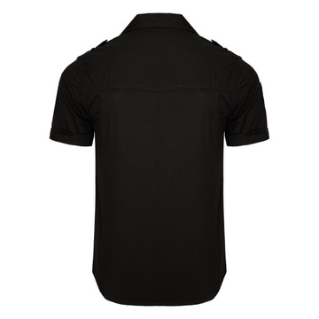 Tričko s krátkym rukávom BRANDIT Luis Vintageshirt black L