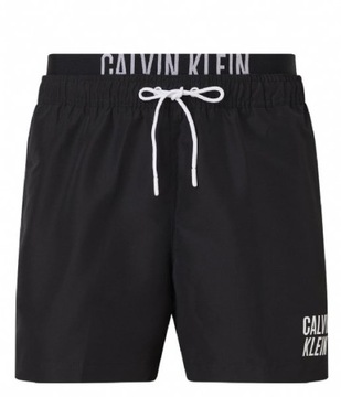 Szorty Kąpielowe Meskie CALVIN KLEIN MEDIUM DOUBLE WB-NOS | ROZMIAR S