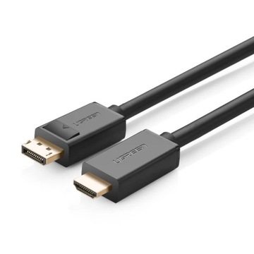 Однонаправленный кабель от DisplayPort к HDMI 4K, 30 Гц, 32 AWG