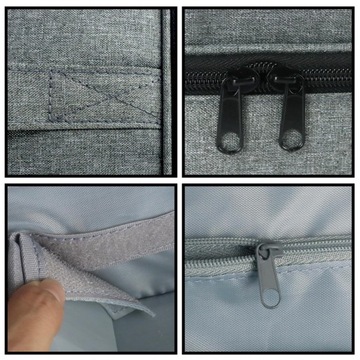 Двухслойная сумка для хранения лака для ногтей, вмещает 30 штук.