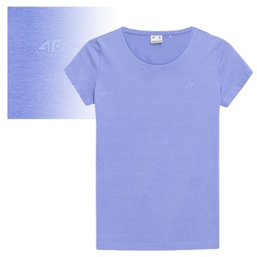 4F T-shirt Koszulka Denim Damska F580 M