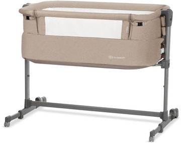 NESTE UP KinderKraft łóżeczko dostawne spanie z dzieckiem 0m+ - Beige