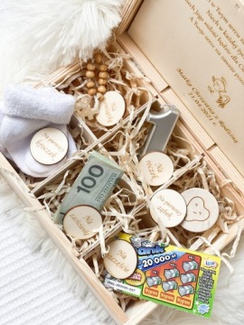 КОРОБКА ПАМЯТИ ПОДАРОК ​​КРЕЩЕНИЕ ГОДОВОЙ СУВЕНИР