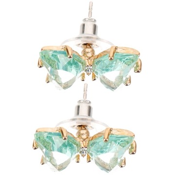 МАЛЕНЬКИЕ СЕРЬГИ С ЭСТЕТИЧЕСКИМ ЦИРКОНИЕМ MISS GIRL