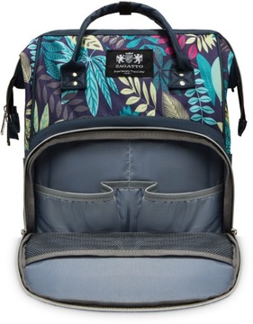 Сумка для детской коляски для мамы и папы, большой рюкзак-органайзер ZAGATTO