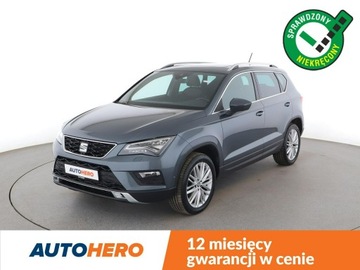 Seat Ateca SUV 2.0 TDI 190KM 2016 Seat Ateca Xcellence automat 4x4 alcantara
