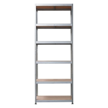 ПОЛКА МЕТАЛЛКАС МЕТАЛЛИЧЕСКАЯ ВЕРХНЯЯ 225*90*40СМ, ОЦИНКОВАННАЯ