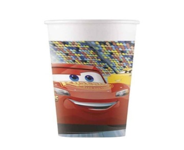 Стаканчики паперові (WM) CARS3 (Disney) 200 мл 8 шт.