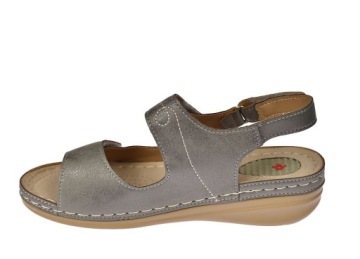 САНДАЛИИ ЖЕНСКИЕ ДЛЯ БОЛЬНЫХ ПЯТОК ВСТАВКИ ДЛЯ ПЯТОЧНОЙ ШПОРЫ 3015 ГР размер 36