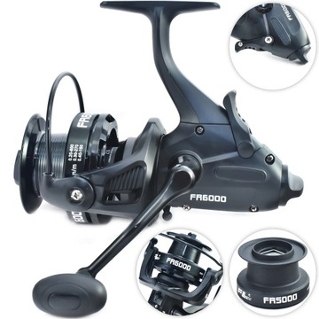 KOŁOWROTEK FL FR7000 LONG CAST Z WOLNYM BIEGIEM