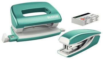 Установите Stapler и Hole Punch Leitz Mini WOW X2