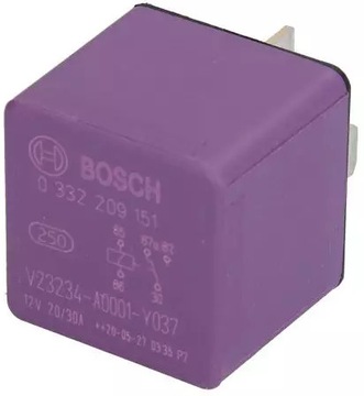 BOSCH РЕЛЕ ЕЛЕКТРИЧНИЙ 0 332 209 151 