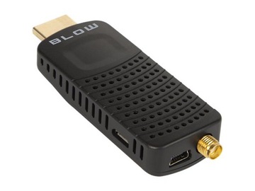 Маленький тюнер Blow DVB-T2 7000 FHD MINI, декодер H.265 с HDMI USB и записью