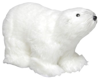 MIŚ POLARNYY FIGURKA ŚWIĄTECZNA NA CHOINKĘ STROIK