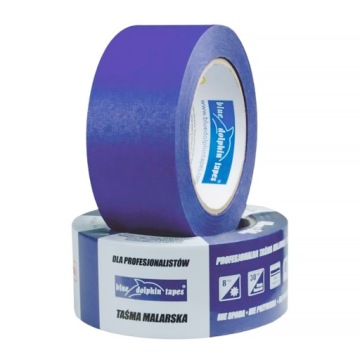 PAINTING TAPE 50 м 48 мм Синяя самоклеящаяся защитная бумага RS