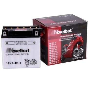 Akumulator Novelbat 12N9-4B-1 9Ah L+