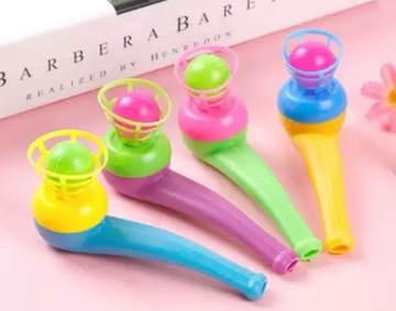 ИГРУШКА С ШАРИКОМ ДЛЯ РЕЧЕВЫХ МЕДИЦИНСКИХ ДЫХАТЕЛЬНЫХ УПРАЖНЕНИЙ 4 шт.