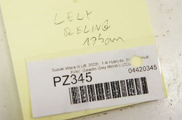 PZ345 SUZUKI VITARA III STŘEŠNÍ NOSIČ STŘECHA STŘEŠNÍ LEVÝ