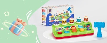 ИНТЕРАКТИВНЫЕ ИГРУШКИ МОНТЕССОРИ ДЛЯ ДЕТЕЙ 6-18 МЕСЯЦЕВ.