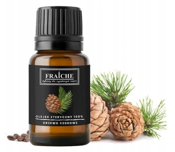 Olejek eteryczny CEDROWY 10ml CEDR 100% naturalny