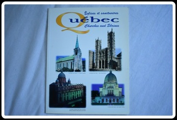 QUEBEC Churches and Shrines 1995 książka album