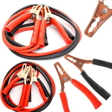 Mocne Kable Przewody Rozruchowe 1200A 4,5M Grube