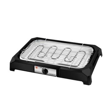 ЭЛЕКТРИЧЕСКИЙ ГРИЛЬ 2000ВТ БАЛКОН ТЕРРАСА КЕМПИНГ БОЛЬШАЯ РЕШЕТКА БЕЗ ДЫМА