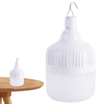 Światło LED do ładowania żarówka akumulator lampa
