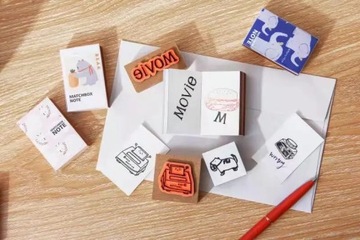 Yoofun 122 листа мини-блокнота для заметок, инновационный спичечный коробок, ретро-заметки, разрываемые Po
