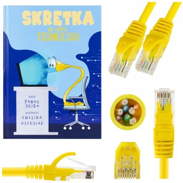 Skrętka na tropie technologii - Paweł Skiba + GRATIS Patchcord