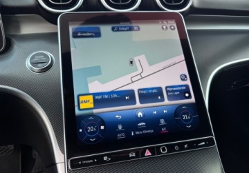 Mercedes Klasa C W206 Kombi 2.0 220d 200KM 2022 Mercedes-Benz Klasa C 220D FullLed Alu Kamera Virtual Ambiente Navi Serwis, zdjęcie 29