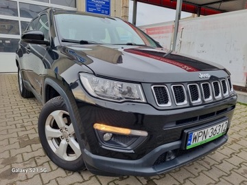 Jeep Compass II SUV 1.4 MultiAir 140KM 2019 Jeep Compass 1.4 140 KM półskóry nawigacja kamera alu super stan gwarancja, zdjęcie 3
