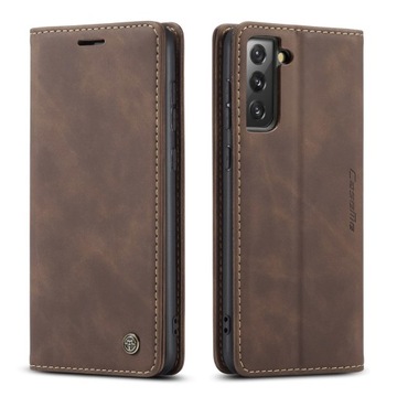 ETUI SKÓRA NA KLAPKĘ Z MAGNESEM SAMSUNG S21 PLUS