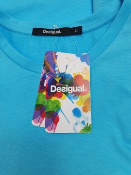 T-shirt koszulka 3kolory uniseks DESIGUAL one size