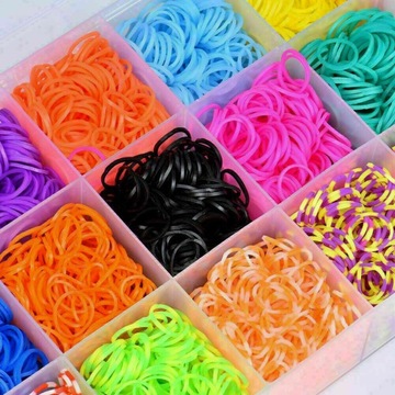 GUMKI DO ROBIENIA BRANSOLETEK ZESTAW XL 15000 szt