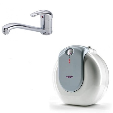 Elektryczny podgrzewacz wody bojler, 10L+bateria