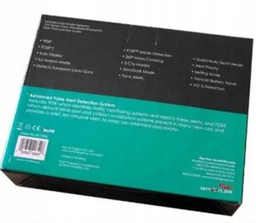 ANTYRADAR DETEKTOR WHISTLER GT-138XI na fotoradar