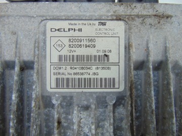 КОМПЬЮТЕР 8200911560 8200619409 R0410B034C RENAULT