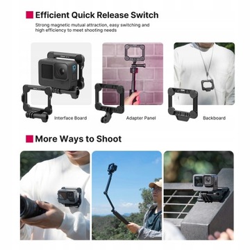 Магнитная спортивная камера Ulanzi GP-16 3-в-1